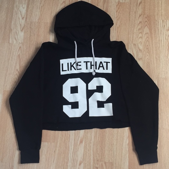 FORVER21: Cropped hoodie - Picture 1 of 1